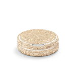 Pre-Order Champagne Gold Portable Case Pouch Container - Image 3